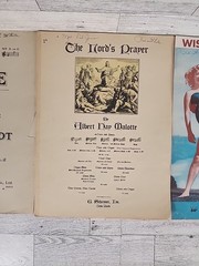 10 Vintage Sheet Music Lot Antique Piano Gospel Jazz USA 50s 60s 70s