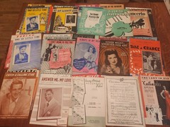 Lot of 220+ Antique Sheet Music Ranging 1920s 1930s 1940s Berlin