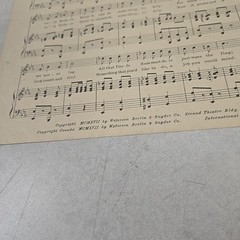 Antique 1910s Do Something Uncle Sam I Want You Sheet Music / Poster Patriotic