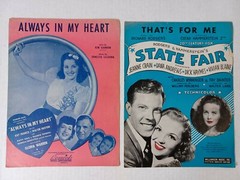 Vintage Show Tunes & Movie Sheet Music South Pacific Easter Parade + more Lot 12