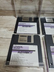 Yamaha Clavinova Disk Orchestra Collection Jazz Learning Lot MF2-DD YFD2DD READ!