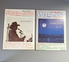 Lot 16 Issues Sheet Music Magazines Vintage 1978-1985 Superman Piano Guitar