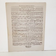 Antique 1924 Cielito Lindo Piano Sheet Music by Henry S Sawyer