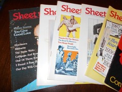 Mixed Lot Sheet Music Magazine Standard Edition 1987 Piano Guitar (7) 1986 (2)