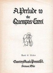 A Prelude to The Quempas Carol by Ludwig Lenel for Organ or Piano