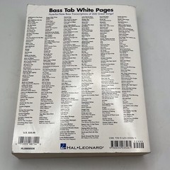 Bass Tab White Pages Bass Recorded Versions Various Artist Metallica Aerosmith