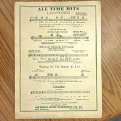 Southern Music Pub. Co. Down Yonder Sheet Music Vocal Voice & Piano Solo MPN 40¢