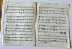 1959 & 1960 Bonanza Theme Song from Television Production Sheet Music