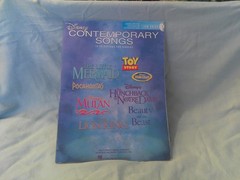 Disney Contemporary Songs Low Voice Book & Audio Piano Hal Leonard Sheet Music