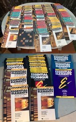 Essential Elements 2000 method books excellent for beginners bulk lot 122 books