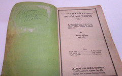 Old 1931 Haldor Lilleanas&rsquo; Solos and Duets No. 1 Antique Christian Songbook pb