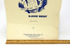 A Mountain Journey Sheet Music 1946 Prelude for Piano Wright Beginner US Seller