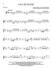 101 Hit Songs for Alto Sax | Pop and Rock Saxophone Sheet Music Collection | Son