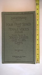 Witmark Choruses No. 6 Vol. 1 Female Four-Part Songs 1926 Sheet Music Songbook