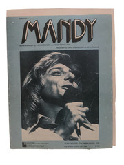 Mandy Barry Manilow Sheet Music Piano Voice Guitar 70s Pop Easy Listening F4AD