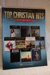 Top Christian Hits 2016-2017 Piano Vocal Sheet Music Guitar Chords 20 Songs Book