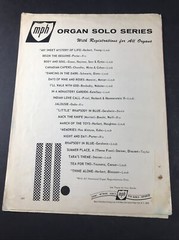 Max Steiner, arr Russ Taylor: Theme from a Summer Place, Organ (Witmark)