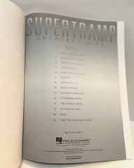 SUPERTRAMP Greatest Hits – Guitar Piano Sheet Music Songbook – Excellent!