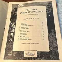 Pictures From Storyland Piano Solo Song Book Op. 98 Theodore Presser Co.