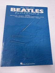 Beatles Ballads Songbook For Piano Vocal Guitar 1994 Hal Leonard Paperback