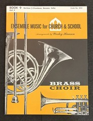 Wesley Hanson Ensemble Music Church School Brass Choir 7 Book Partial Set