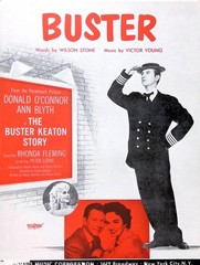 Buster Sheet Music The Buster Keaton Story Donald O&rsquo;Connor Ann Blyth 1957 Film