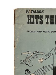 1951 Sheet Music Book HITS THROUGH THE YEARS Words & Music Complete Witmark