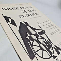 Battle Hymn Of The Republic Shawnee Press SATB Choir Sheet Music 1943 Lyrics