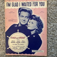 Vintage Sheet Music For Piano: MGM Pic.(7) Columbia Pic.(2) 20th Century-Fox (4)