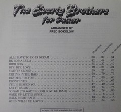 Evelyn Brothers Guitar Score TAB 14 Songs Country Duo Used 80 Pages