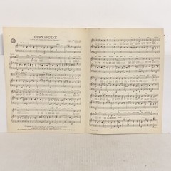 Vintage 1957 Bernardine Sheet Music Pat Boone Cover Photo