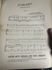 1901 11×14 Ragtime Sheet Music STARLIGHT by Clifton Crawford