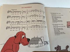 Song Book Clifford’s Sing Along Music For Voice Piano & Guitar 14 Songs