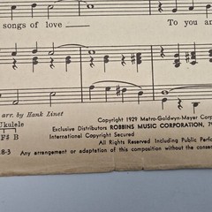 Should I 1952 Sheet Music From Singin&rsquo; In The Rain 6 Pages Movie Poster *Damaged