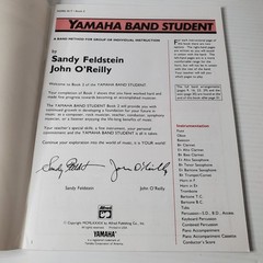 Yamaha Band Student For Horn In F Book 1 & 2 Set Band Method Sheet Music Lessons