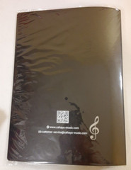 NEW, Sheet Music Folder Binder black 40 sleeve 8.5×11 A4 80-page capacity Cahaya