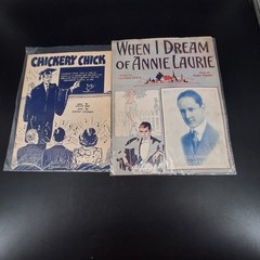 Lot of 14 Vintage 1910s-1940s Popular Sheet Music Piano Vocal Songs Tin Pan
