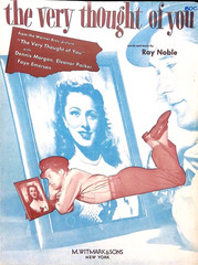 Sheet Music – The Very Thought of You – M. Witmark & Sons 1934