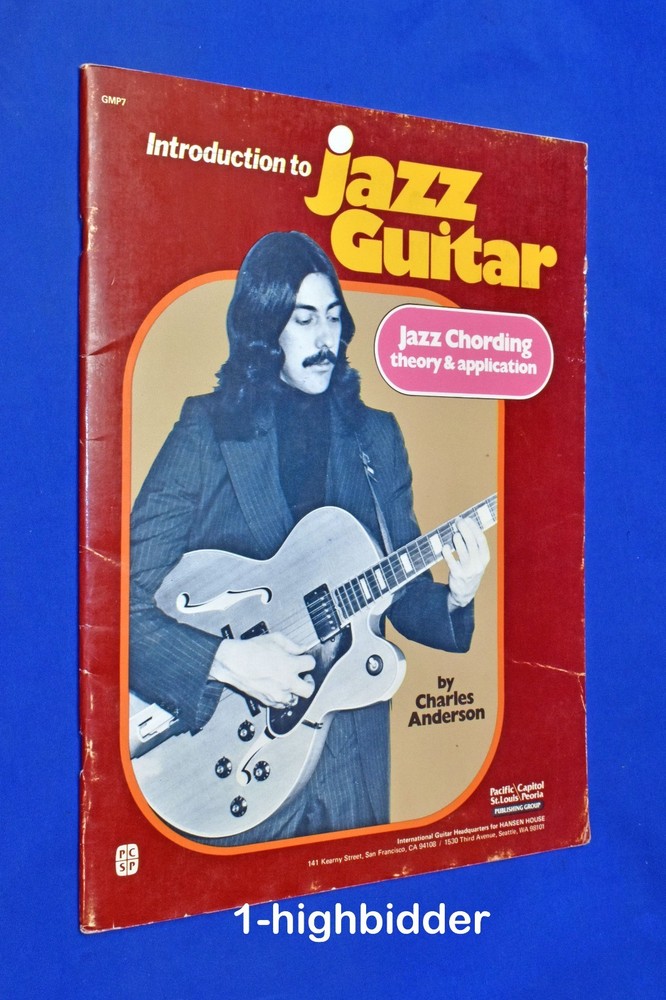 Charles Anderson 1978 Introduction to Jazz Guitar Chording Theory & Application