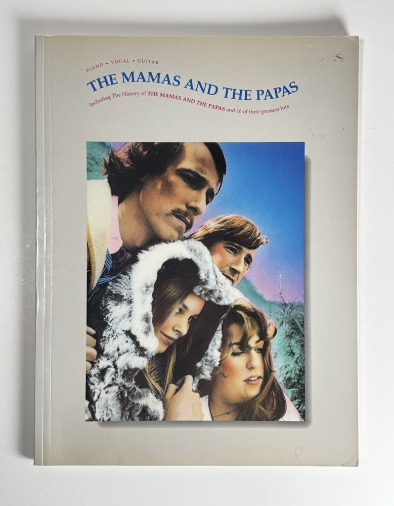 The Mamas and the Papas Music Book By Hal Leonard 1991 Vocals Piano Guitar