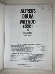 Alfreds Drum Method Book 1 Sandy Feldstein Alfred Rudiments Rolls Solos Music