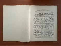 The Broadway Glide sheet music, 1912, from Ziegfeld Follies