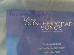 Disney Contemporary Songs Low Voice Book & Audio Piano Hal Leonard Sheet Music