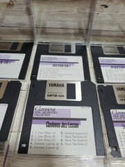 Yamaha Clavinova Disk Orchestra Collection Jazz Learning Lot MF2-DD YFD2DD READ!