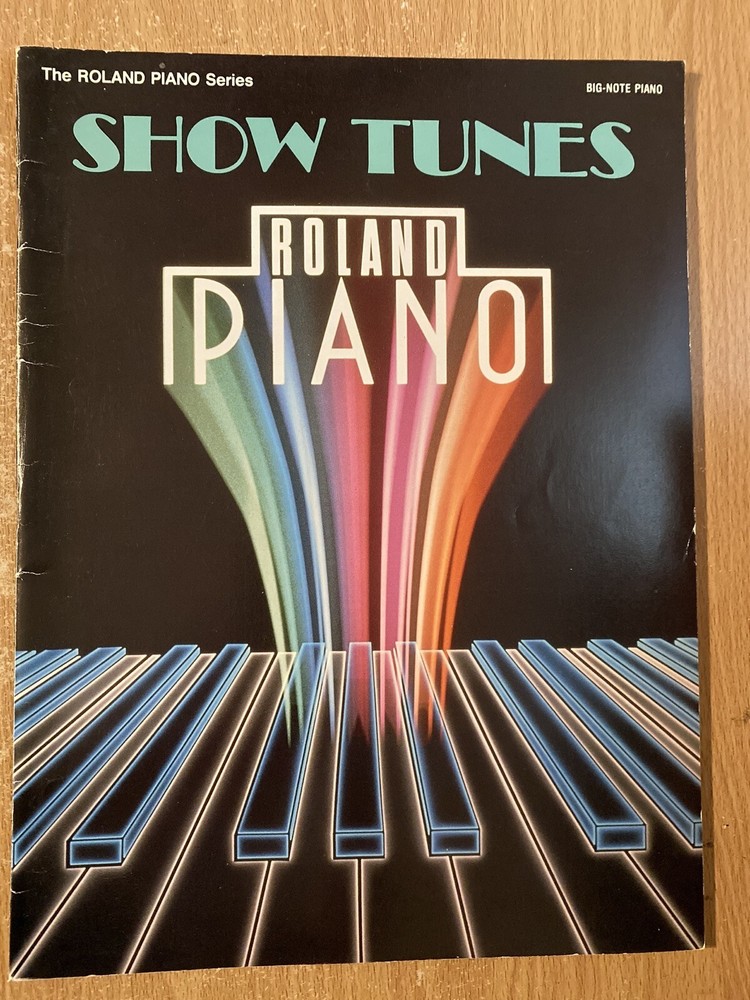Roland Piano Show Tunes Songbook (1985 Paperback)