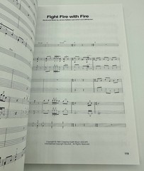 METALLICA – BEST OF – Transcribed Full Scores Guitar Tab 2009 Cherry Lane