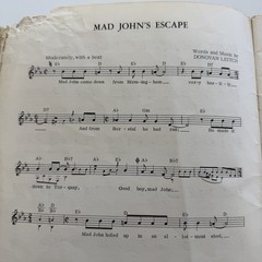 A Gift From A Flower To A Garden – Donovan – 1968 Songbook Sheet Music