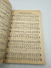Vintage 1959 “Golden Chimes” Stamps-Baxter Hymnal Song Book Shape Note