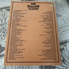 115 Country Classics Piano Vocal Chords Songbook 1976 Columbia Pictures Good cdn