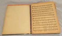 Vintage Barber Shop Quartet Songbook 1944 M.M. Cole Chicago Favorite Ballads